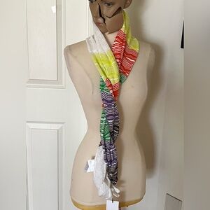 M Missoni Cotton Blend scarf NWT